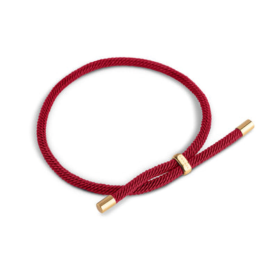 ENAMEL Copenhagen Armband, Color Cord Bracelets Bordeaux