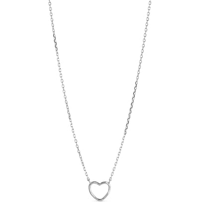 ENAMEL Copenhagen  Halsband, Organic Heart Necklaces 925S/M