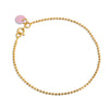 ENAMEL Copenhagen Armband, Ball Chain Bracelets 62 Flamingo