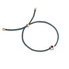 ENAMEL Copenhagen Armband, Enamel Tokens Bracelets Petrol Green/Light Pink