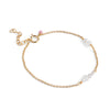 ENAMEL Copenhagen Armband, Sofia Bracelets White and Pearls