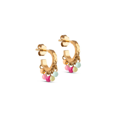 ENAMEL Copenhagen  Ôrhängen, Astrid Earrings Rainbow