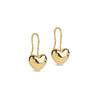 ENAMEL Copenhagen Örhängen, Poma Drop Heart Earrings 925S/GP