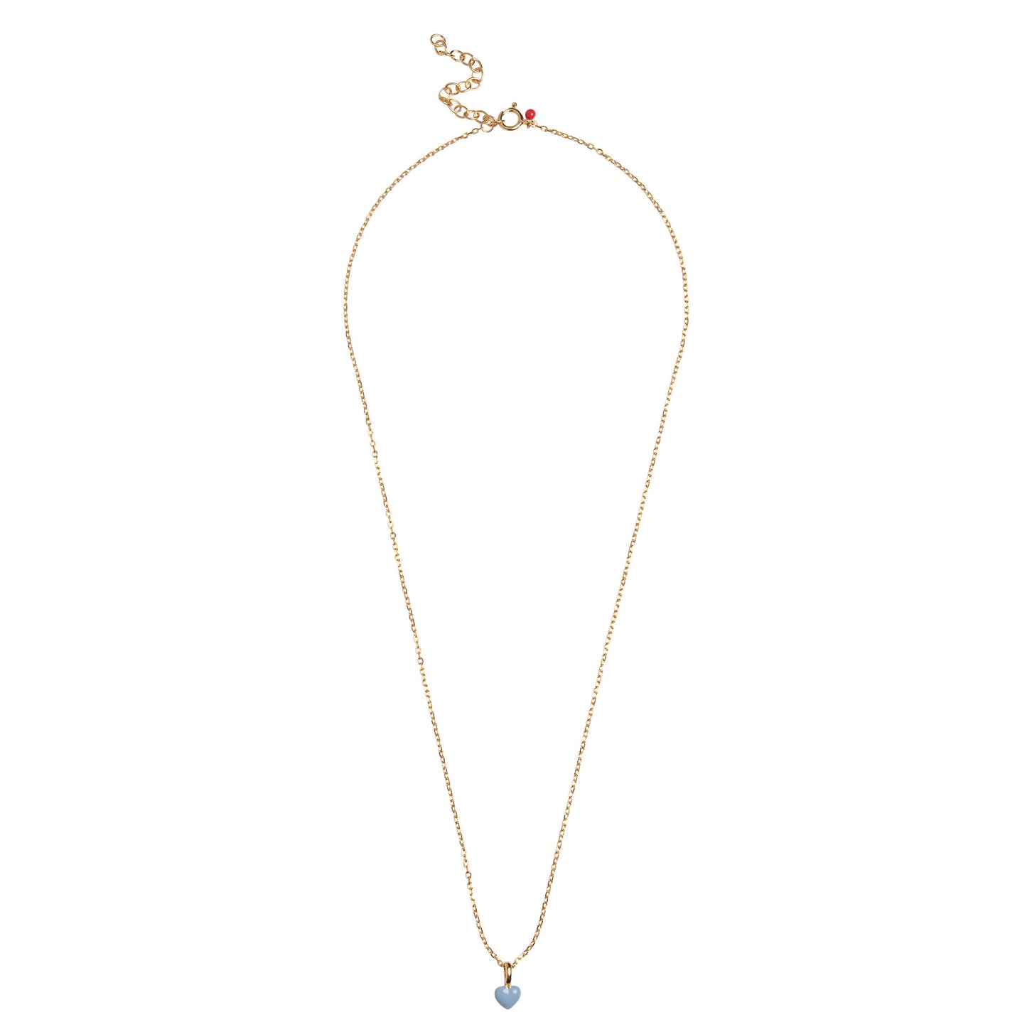 ENAMEL Copenhagen  Halsband, Amore Necklaces Steel Blue