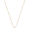 ENAMEL Copenhagen Halsband, Beaded Chain Necklaces Gold Plated