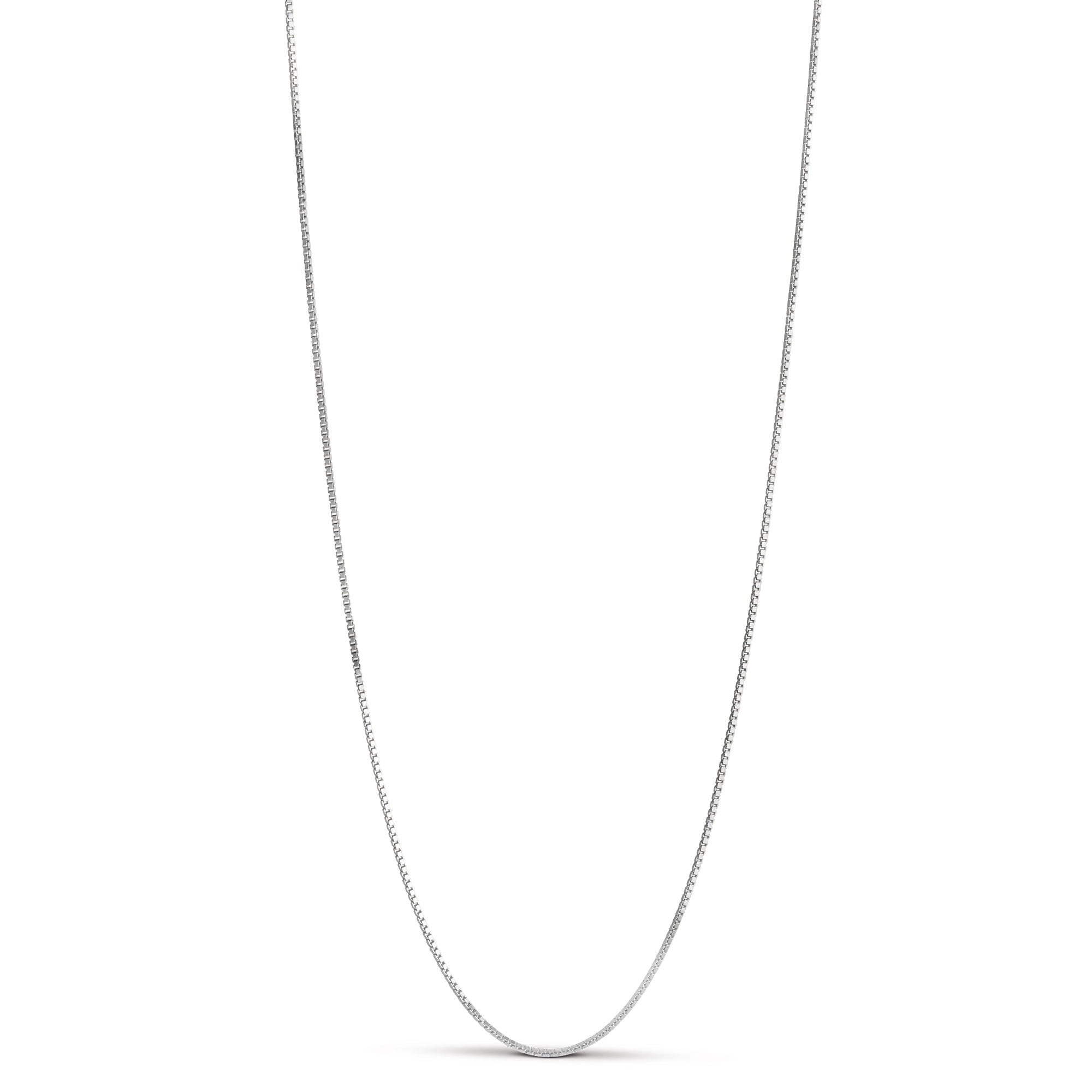 ENAMEL Copenhagen Halsband, Box Chain 0,85 mm Necklaces 925S