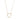 ENAMEL Copenhagen Halsband, Organic Heart Chunky Necklaces Gold Plated