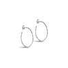 ENAMEL Copenhagen Hoops, Organic Arena Medium Earrings 925S/M