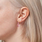ENAMEL Copenhagen  Hoops, Sway Earrings Pink