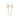 ENAMEL Copenhagen Örhänge, Love Chain One Piece Earrings Gold Plated