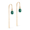 ENAMEL Copenhagen Örhängen, Eleanor Earrings 42 Petrol Green