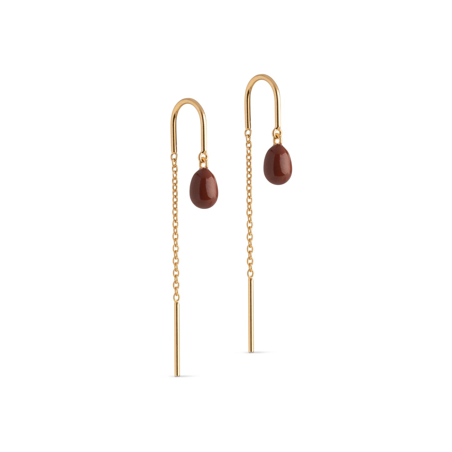 ENAMEL Copenhagen  Ôrehängere, Eleanor Earrings Copper