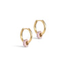 ENAMEL Copenhagen Örhängen, Enamel Tokens Flower Earrings Light Pink