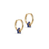 ENAMEL Copenhagen Örhängen, Enamel Tokens Star Earrings Navy Blue