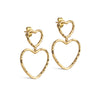 ENAMEL Copenhagen Örhängen, Organic Lovelink Earrings Gold Plated