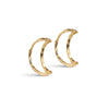 ENAMEL Copenhagen Örhängen, Organic Moon Medium Earrings Gold Plated
