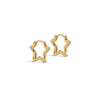 ENAMEL Copenhagen Örhängen, Organic Star Small Earrings Gold Plated