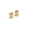ENAMEL Copenhagen Örhängen, Wave Mini Earrings Gold Plated