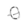 ENAMEL Copenhagen Ring, Organic Arena Rings Silver Plated