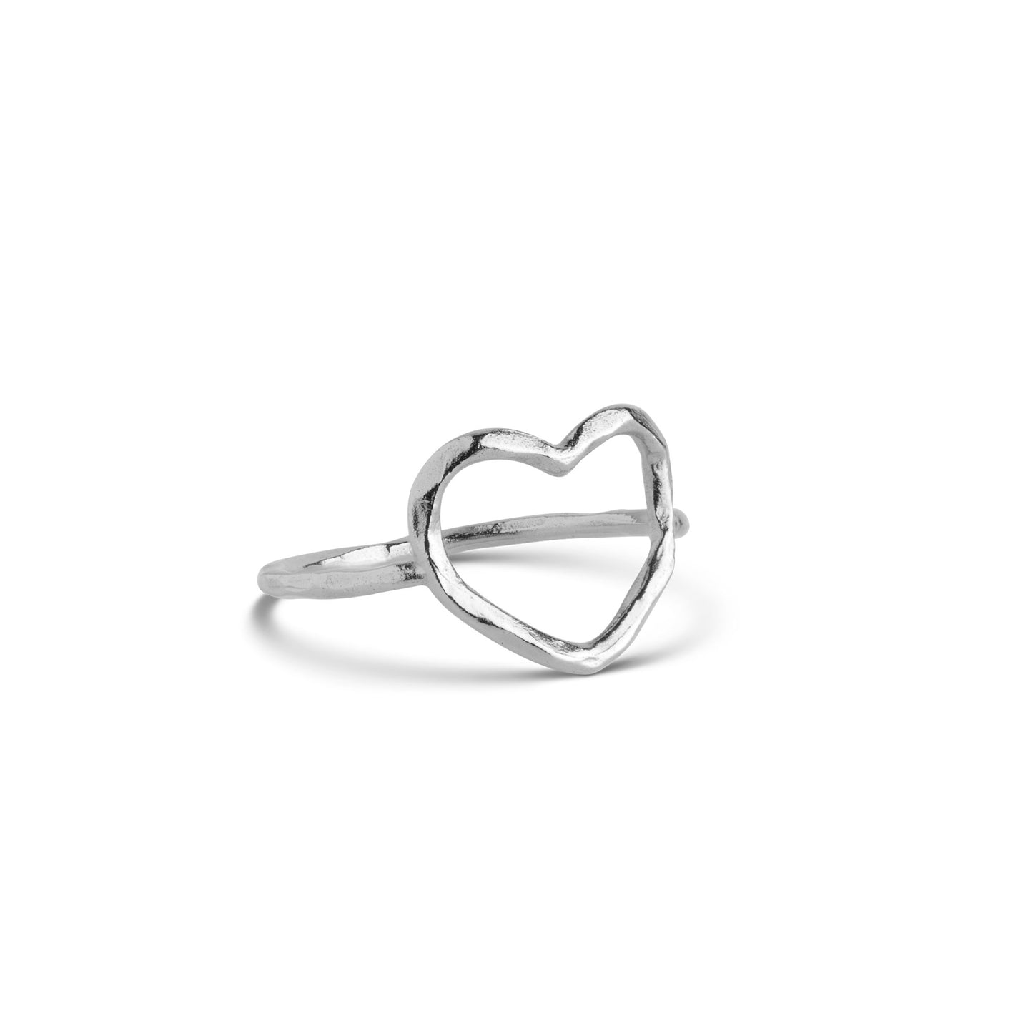 ENAMEL Copenhagen  Ring, Organic Heart Rings 925S/M