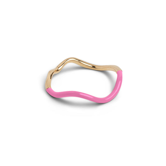 ENAMEL Copenhagen  Ringar, Sway Rings Pink