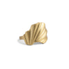 ENAMEL Copenhagen Ring, Wave Rings Gold Plated