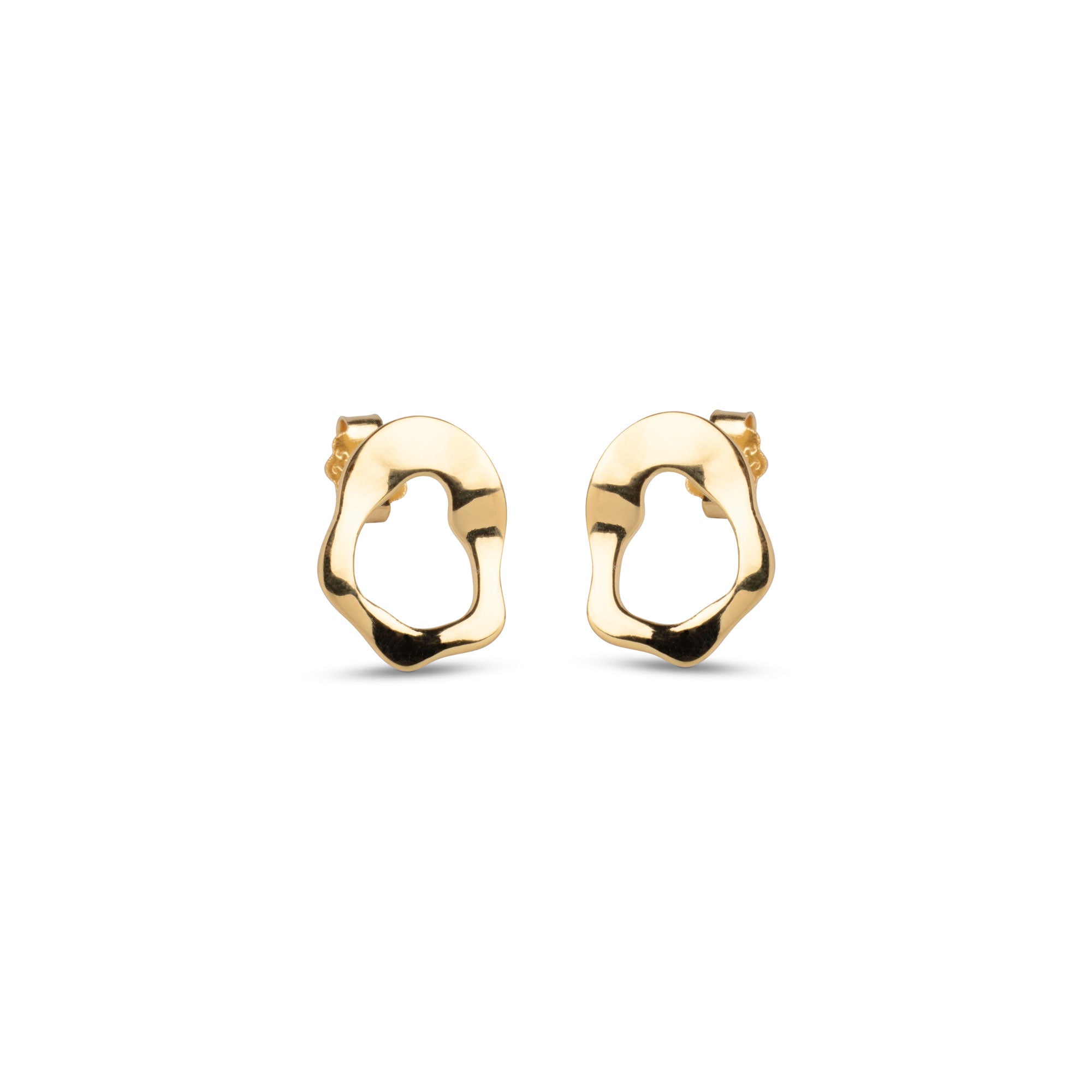 ENAMEL Copenhagen Studs, Daphne Earrings 925S/GP