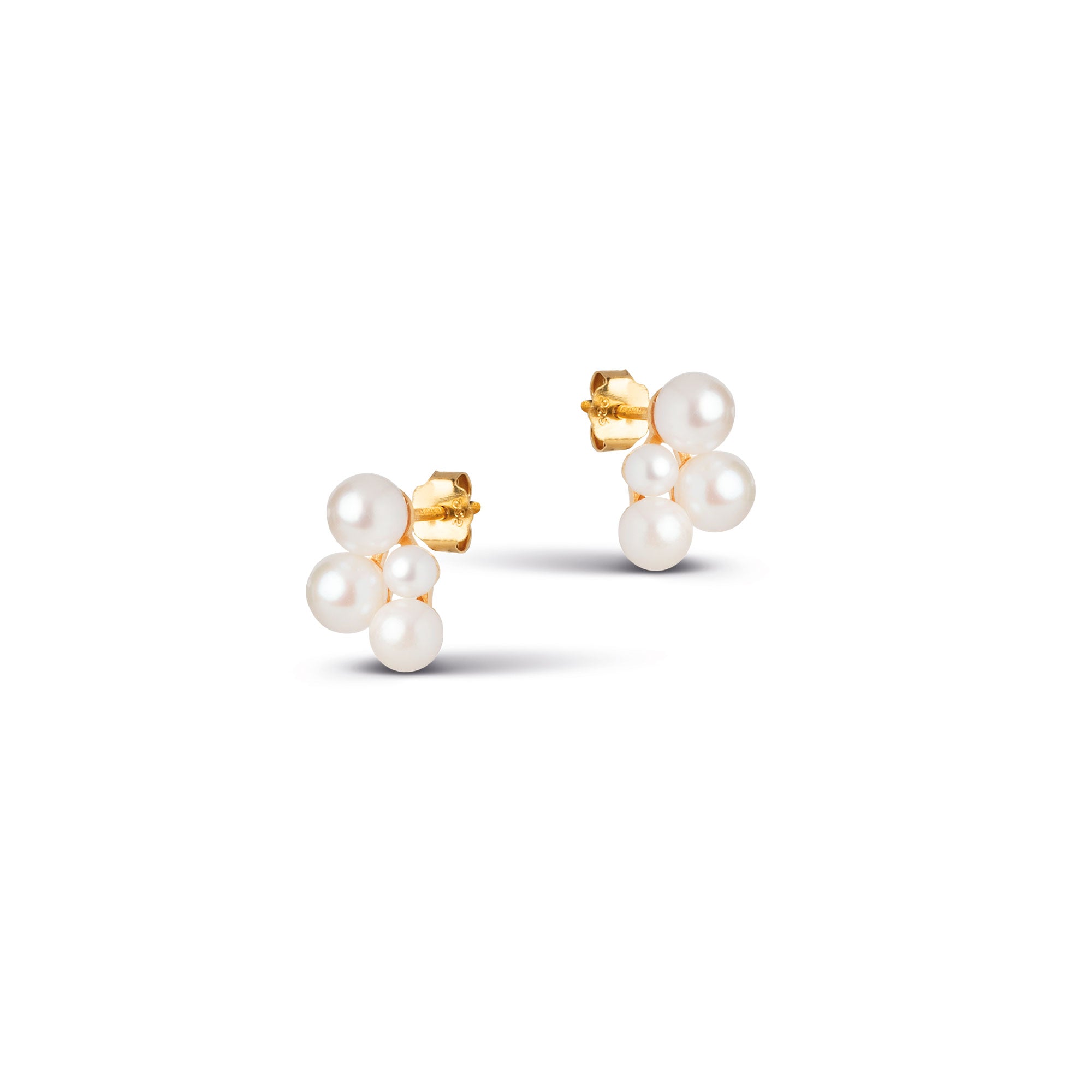 ENAMEL Copenhagen Studs, Mae Earrings Pearls