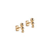 ENAMEL Copenhagen Studs, Trinity Earrings 925S/GP