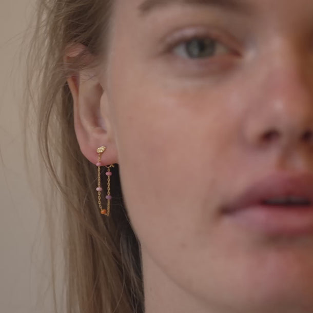 ENAMEL Copenhagen Örhängen, Lola Earrings Blush