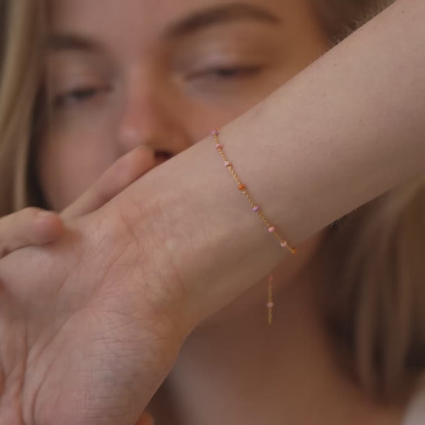 ENAMEL Copenhagen Armband, Lola Bracelets Blush
