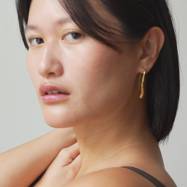 ENAMEL Copenhagen Earrings, Elvira Earrings 925S/GP