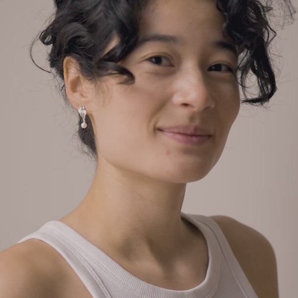 ENAMEL Copenhagen Ôrehängere, Caia Small Earrings Pearls