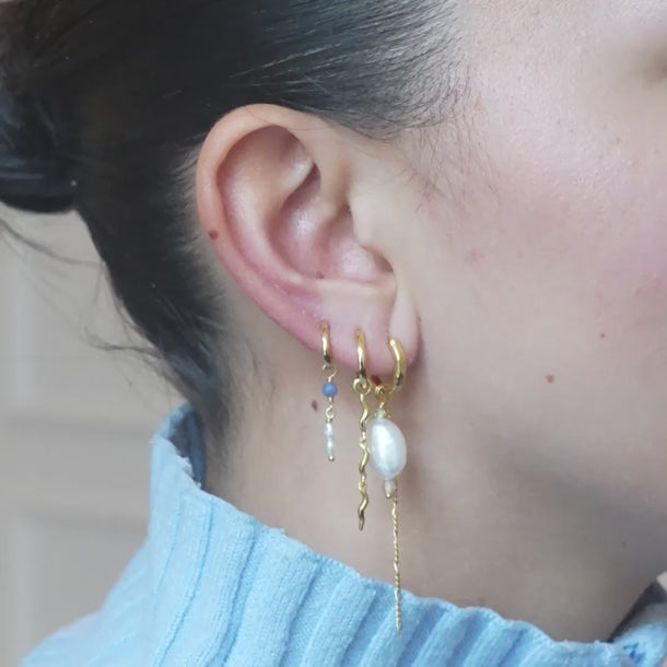 ENAMEL Copenhagen Örhängen, Adeline Earrings Pearl