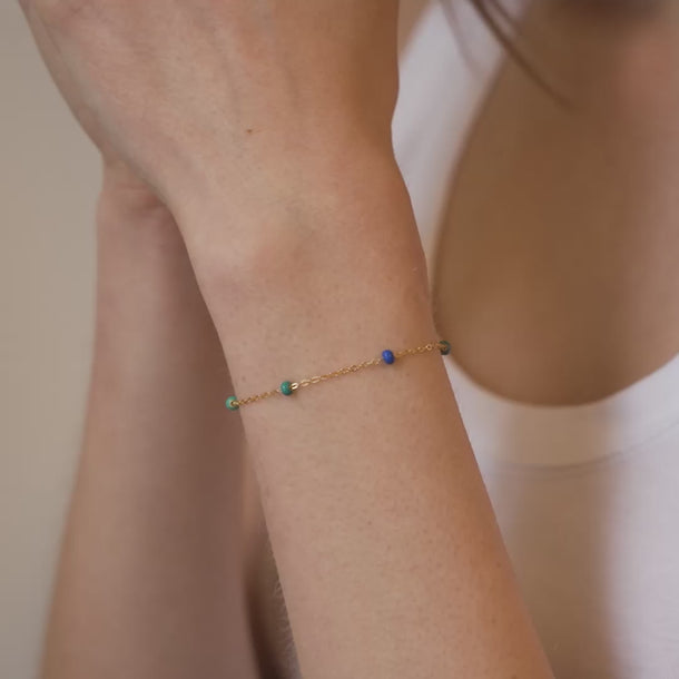 ENAMEL Copenhagen Armband, Lola Bold Bracelets Atlantic