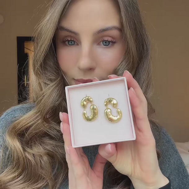 ENAMEL Copenhagen Örhängen, Viona Earrings 925S/GP