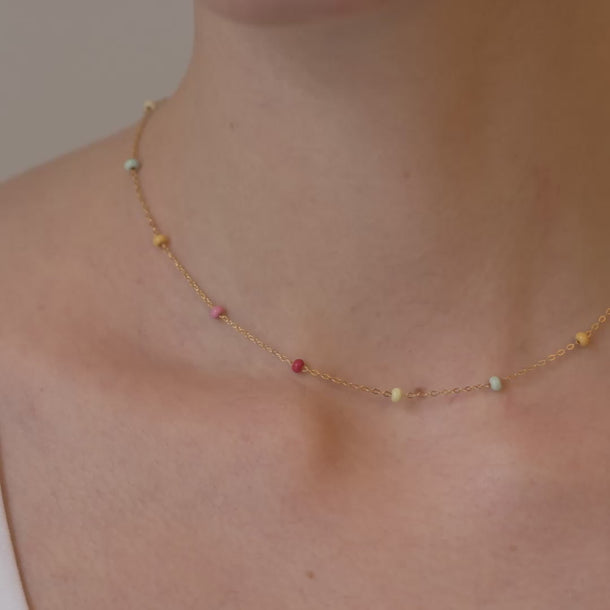 ENAMEL Copenhagen Halsband, Lola Bold Necklaces Rainbow