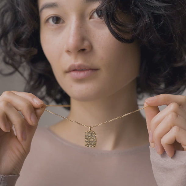 ENAMEL Copenhagen Halsband, Mom Statement Necklaces 925S/GP