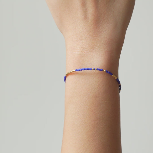 ENAMEL Copenhagen Armband, Petra Bracelets Navy Blue