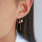 ENAMEL Copenhagen  Ôrhängen, Eleanor Earrings Light pink