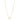 ENAMEL Copenhagen Halsband, Organic Heart Necklaces 925S/GP/M