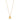 ENAMEL Copenhagen Halsband, Organic clover Necklaces 925S/GP/M