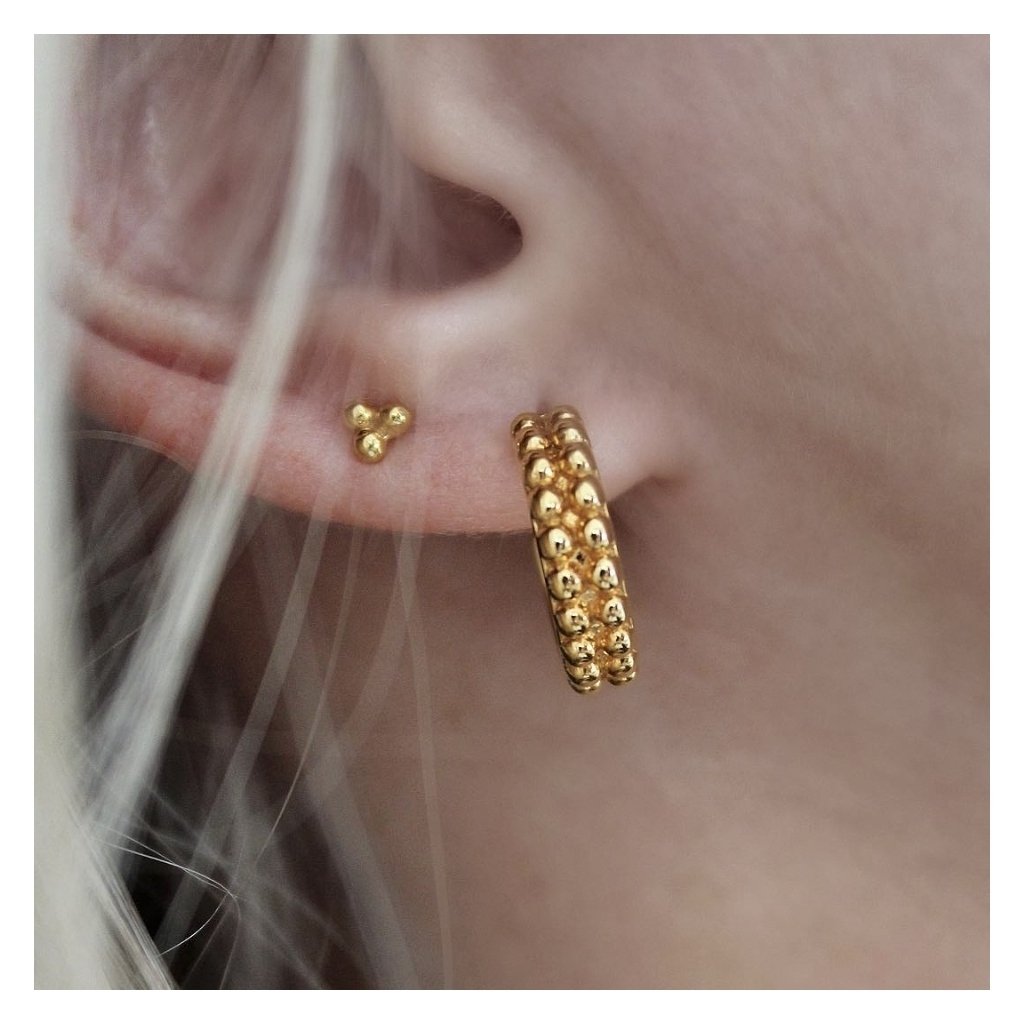 ENAMEL Copenhagen  Stud, Petite Flower Earrings